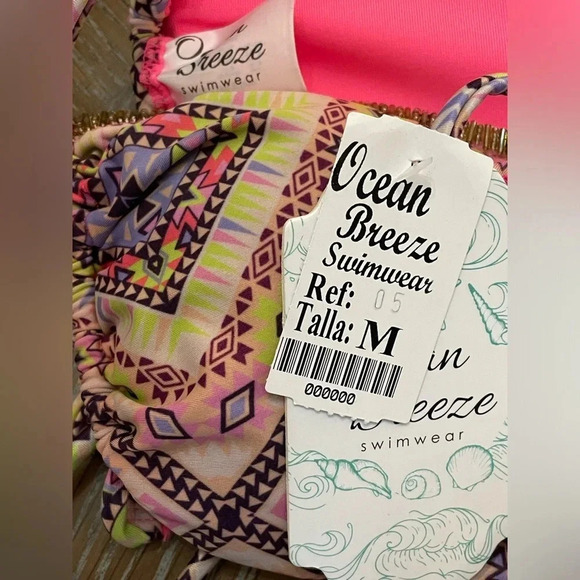 NWT-OCEAN BREEZE SWIMWEAR‎ Triangle Bikini 👙 - Picture 6 of 7